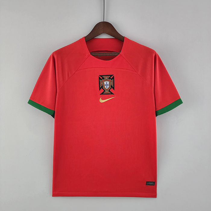 2022 World Cup National Team Portugal Red Special Edition Jersey version short sleeve-1780265
