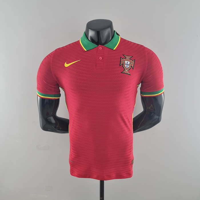 2022 World Cup National Team Portugal Special Edition Red Jersey version short sleeve (player version)-2379824