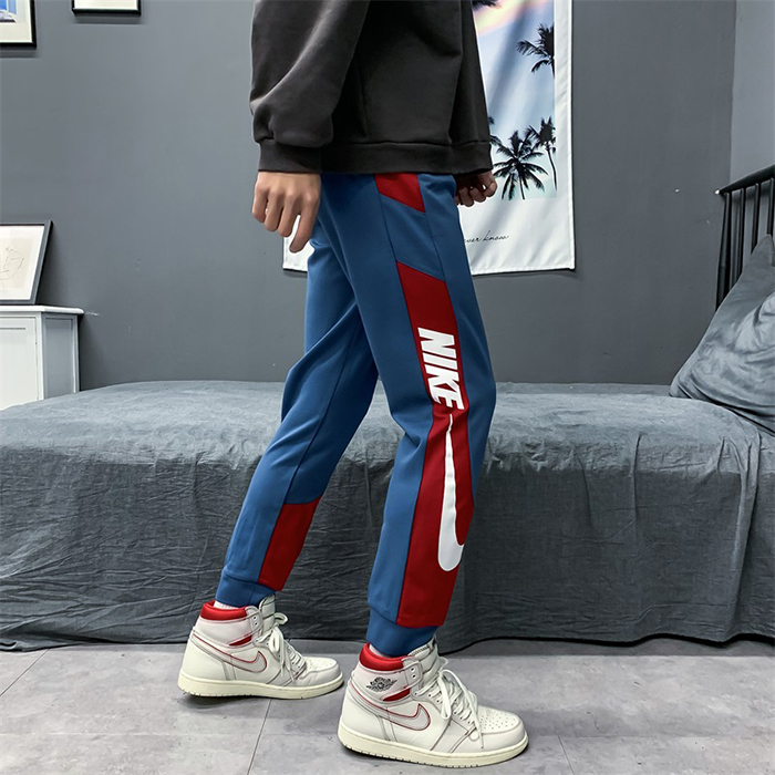 Fashion Casual Long Pants-Blue-2599506