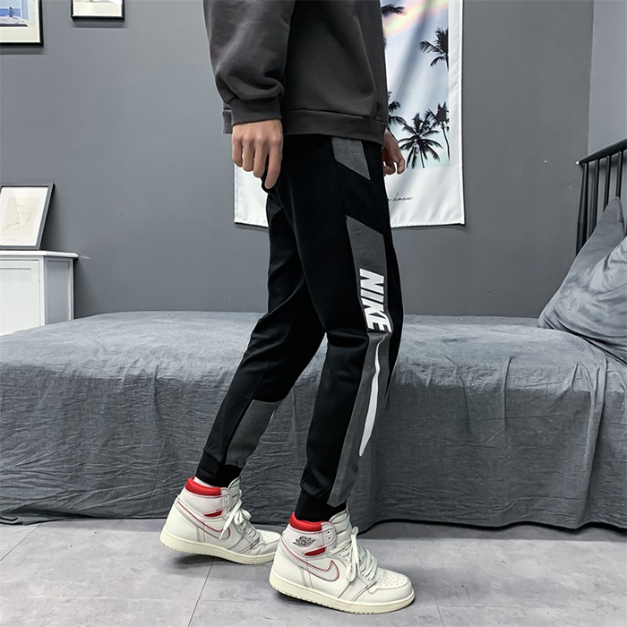 Fashion Casual Long Pants-Black-6353055