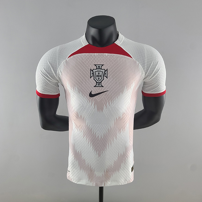 2022 Portugal Special Edition White Jersey version short sleeve (player version)-5713019