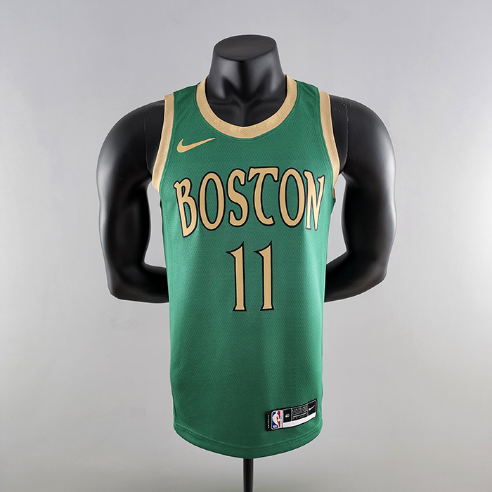 2020 IRVING #11 Boston Celtics City Edition Green NBA Jersey-3035268