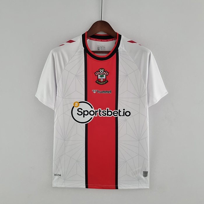 22/23 Southampton home White Red Jersey version short sleeve-9630938