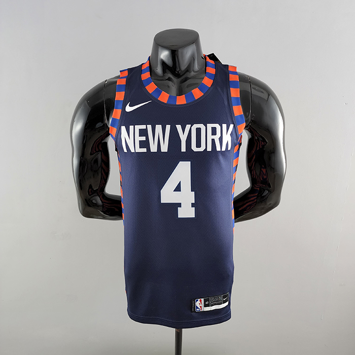 New York Knicks ROSE #4 Striped NBA Jersey-1843672