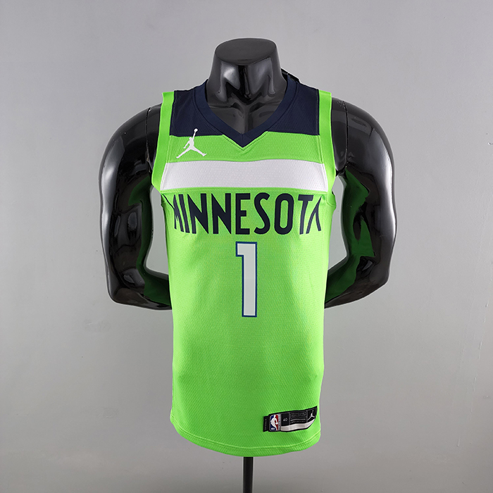 Minnesota Timberwolves EDWARDS#1 Air Jordan NBA Jersey-3897928