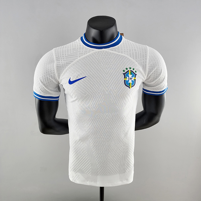 2022 Brazil Concept White Jersey version short sleeve (player version)-5110079