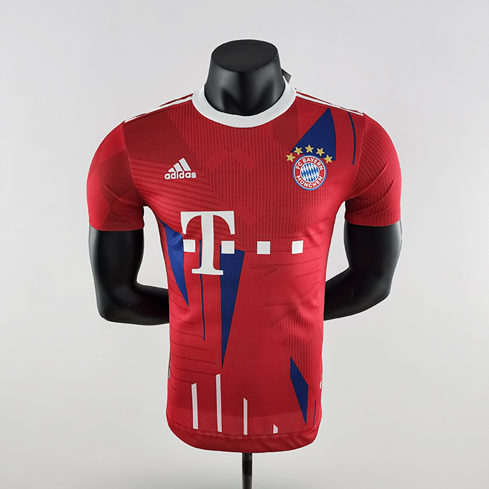 22/23 Bayern Munich 10 Champions Edition Red Jersey version short sleeve (player version)-3175952