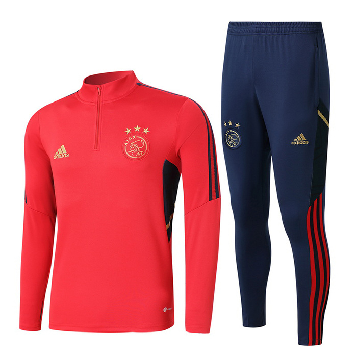 22/23 Ajax Jersey Red Edition Classic Training Suit (Top + Pant)-7860083