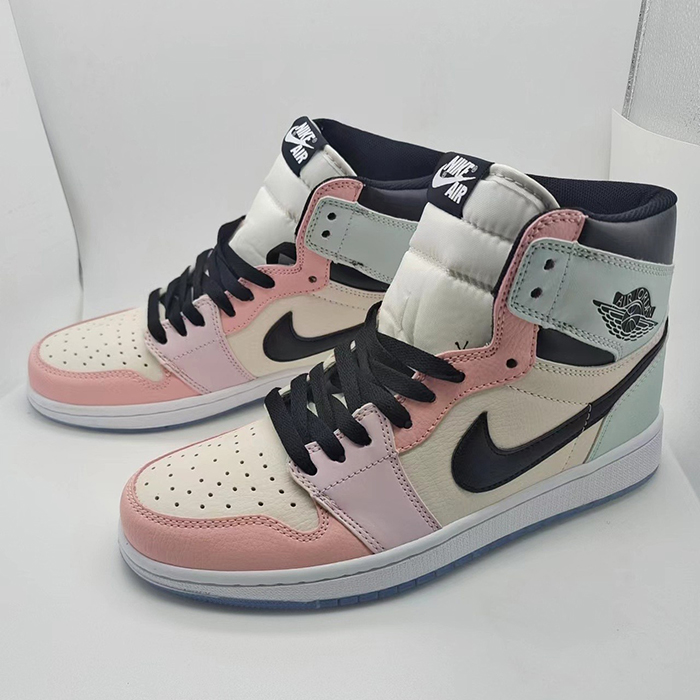 Air Jordan 1 Low AJ1 High Running Shoes-Pink/White-1652780