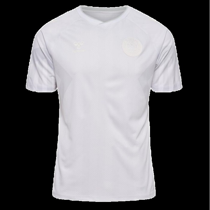 2022 World Cup National Team Denmark Away White Jersey version short sleeve-2014965