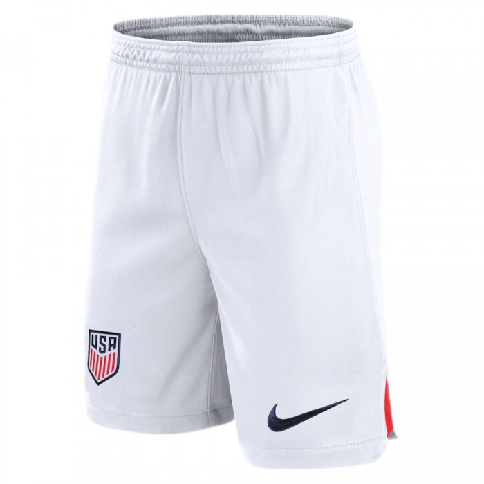 2022 World Cup National Team USA Home shorts White shorts-8443381