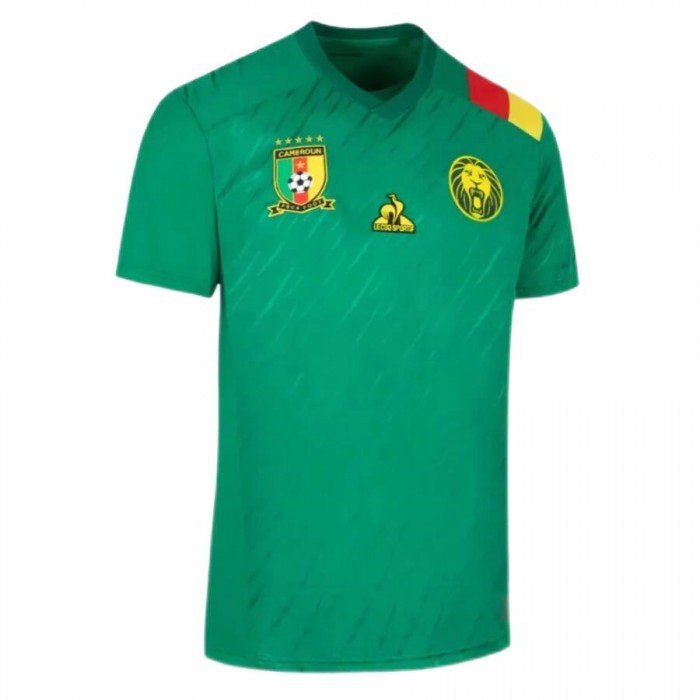 2022 World Cup National Team Cameroon Home Green Jersey version short sleeve-5539411