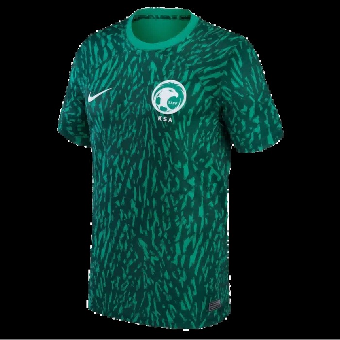 2022 World Cup National Team Saudi Arabia Away Green Jersey version short sleeve-1096961