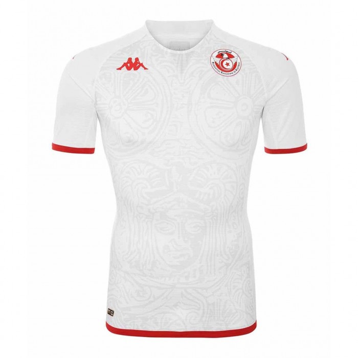2022 World Cup National Team Tunisia Away White Jersey version short sleeve-671655