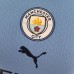 22/23 Manchester City Home Blue suit short sleeve kit Jersey (Shirt + Short) (player version)-8628784