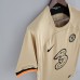 22/23 Chelsea third away Gold suit short sleeve kit Jersey (Shirt + Short)-5684029