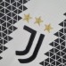 22/23 Juventus Home White Black suit short sleeve kit Jersey (Shirt + Short)-3917427