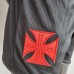 22/23 kids Vasco da Gama Home Black White Kids suit short sleeve kit Jersey (Shirt + Short)-2990999