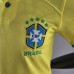 2022 World Cup National Team Kids Brazil Home Yellow Jersey Kids suit (Shirt + Short )-7843637