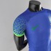 2022 World Cup National Team Brazil away Blue Jersey Kit short sleeve (player version)-6960458