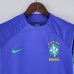2022 World Cup National Team Women Brazil Away Blue Jersey short sleeve-3516232