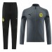 22/23 Borussia Dortmund Grey Edition Classic Training Suit (Top + Pant)-9543815