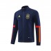2022 Spain Navy Blue Edition Classic Training Suit (Top + Pant)-5811419
