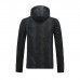 2022 Mexico Black Hooded Windbreaker Black jacket Windbreaker-1897132