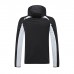 22/23 Corinthians Black Hooded Windbreaker Black Edition Classic Training Suit-1379865