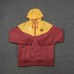 22/23 Roma Yellow Brown Hooded Windbreaker Yellow Brown Edition Classic Training Suit-475074