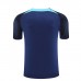 2022 England Training Kit Navy Blue suit short sleeve kit Jersey (Shirt + Short )-2475428