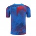 2022 Paris Saint-Germain PSG Training Kit Blue Red suit short sleeve kit Jersey (Shirt + Short )-2727999