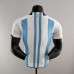2022 World Cup Argentina 3-Star Home Blue White Jersey Kit short sleeve (Shirt + Short) (player version)-1945294