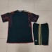 2022 World Cup Germany Away Wine Red Jersey Kit short sleeve (Shirt + Short)-858590