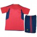 2022 World Cup Spain Home Red Jersey Kit short sleeve (Shirt + Short)-5327640