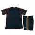 2022 World Cup Kids Germany Away Kids Wine Red Jersey Kit short sleeve (Shirt + Short)-519542