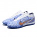 Vapor 15 Academy TF Soccer Shoes-White/Blue-1461553