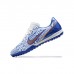 Air Zoom Mercurial Vapor- XV Academy TF Soccer Shoes-White/Blue-7830712