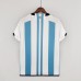 2022 World Cup Argentina 3-Star Home Blue White Jersey Kit short sleeve (Shirt + Short)-3898468