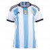 2022 World Cup Women Argentina 3-Star Home Blue White Jersey Kit short sleeve (Shirt + Short+Sock)-8321612