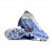 Air Zoom Mercurial Superfly IX Elite AG HIGH Soccer Shoes-White/Blue-4462128
