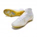 Air Zoom Mercurial Superfly IX Elite FG High Soccer Shoes-White/Gold-9498684