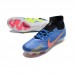 Air Zoom Mercurial Superfly IX Elite FG High Soccer Shoes-Blue/Green-6334332