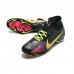 Air Zoom Mercurial Superfly IX Elite FG High Soccer Shoes-Black/Green-7942182