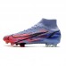 Mbappé Superfly 8 Elite FG High Soccer Shoes-Purple/Red-5179051