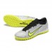 Vapor 15 Academy TF Soccer Shoes-Grey/Green-2946154