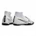 Air Zoom Mercurial Vapor- XV Academy TF High Soccer Shoes-White/Black-6519352