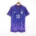 2022 World Cup Argentina 3-Star Away MESSI 10 Purple Jersey Kit short sleeve (player version)-1011042