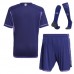 2022 World Cup Argentina 3-Star Away Purple Jersey Kit short sleeve (Shirt + Short+Sock)-7934674
