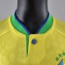 2022 World Cup Brazil home Kids Yellow Jersey Kit short sleeve (Shirt + Short +Sock)-645430
